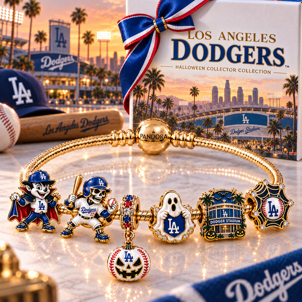 LAD Gold Charm Bracelet Set NHVH