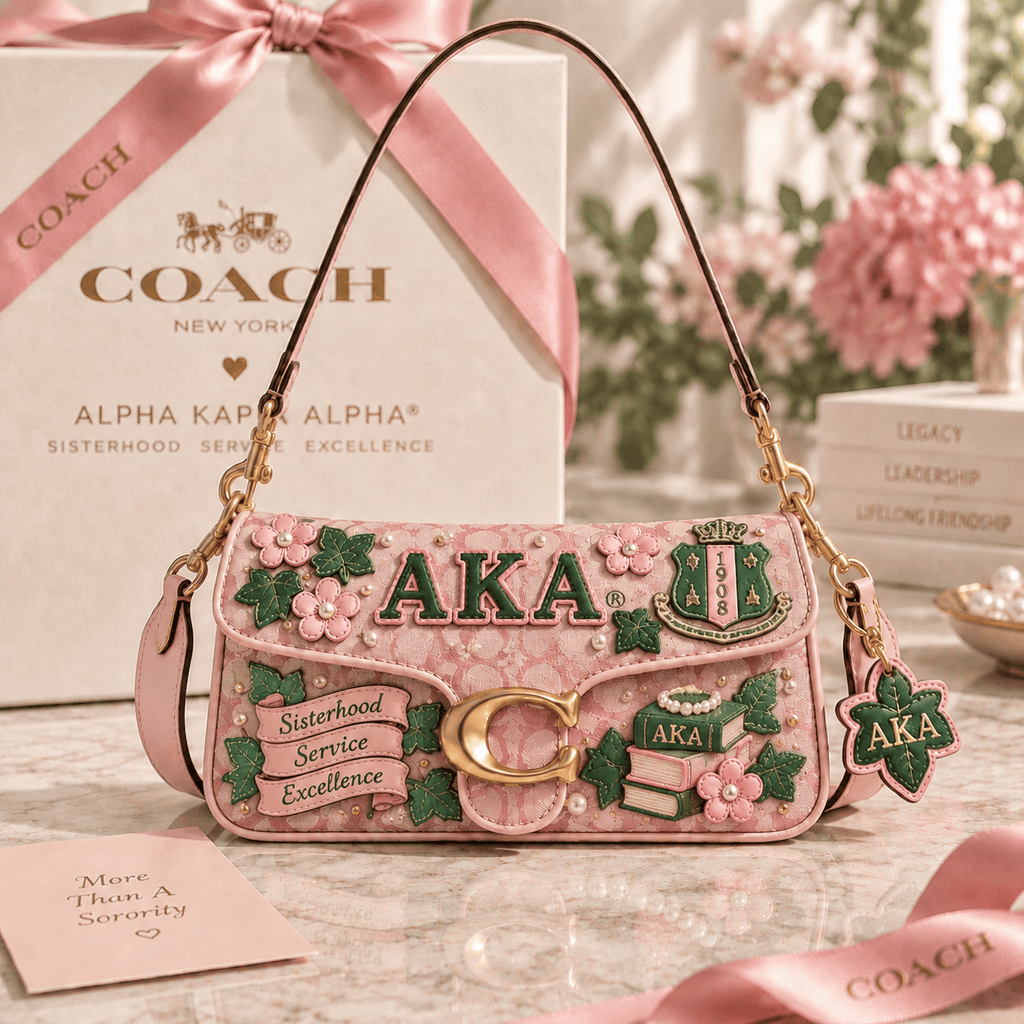 Premium AKA Coach Shoulder Cross With Charm NPL