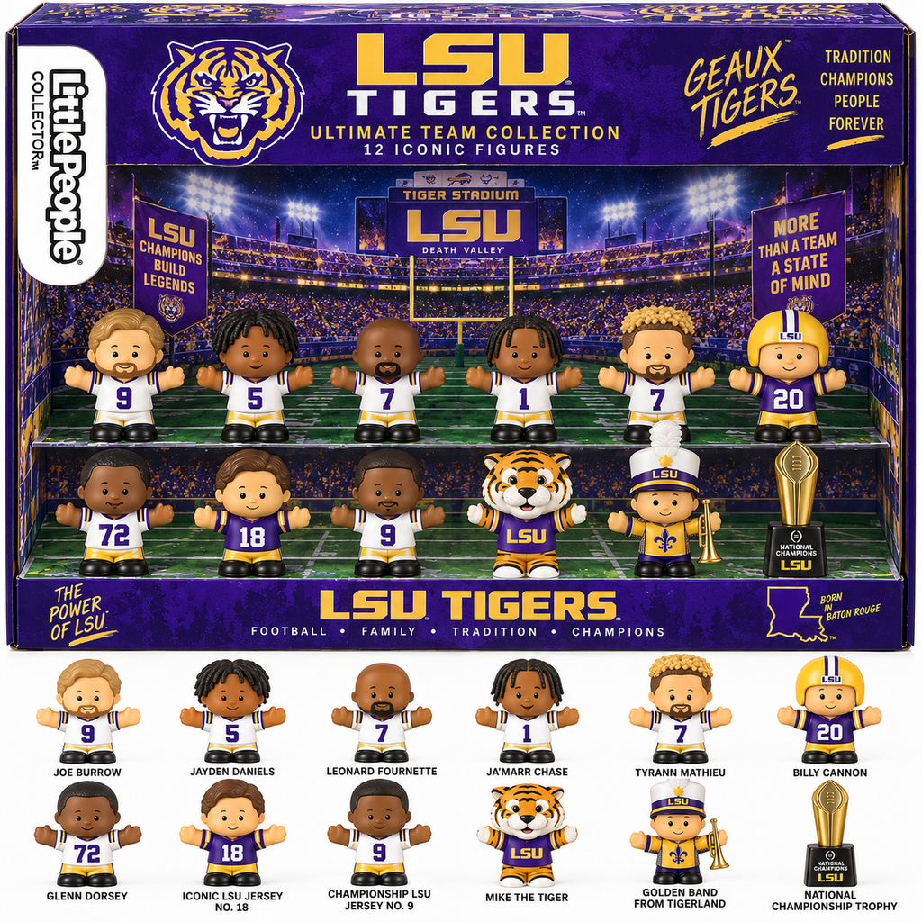 LSU Little People Collector Set TTNL